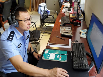 遼陽市公安局太子河分局網(wǎng)安大隊大隊長張